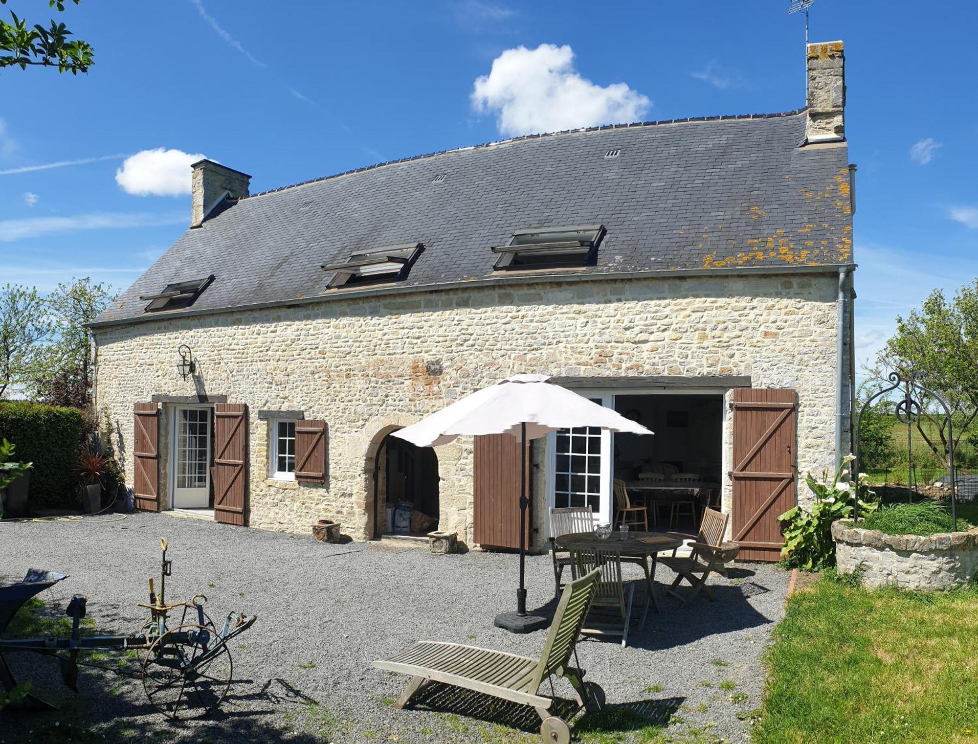 Charming Cottage Du Marais Dday Omaha Beach Canchy  Exterior photo
